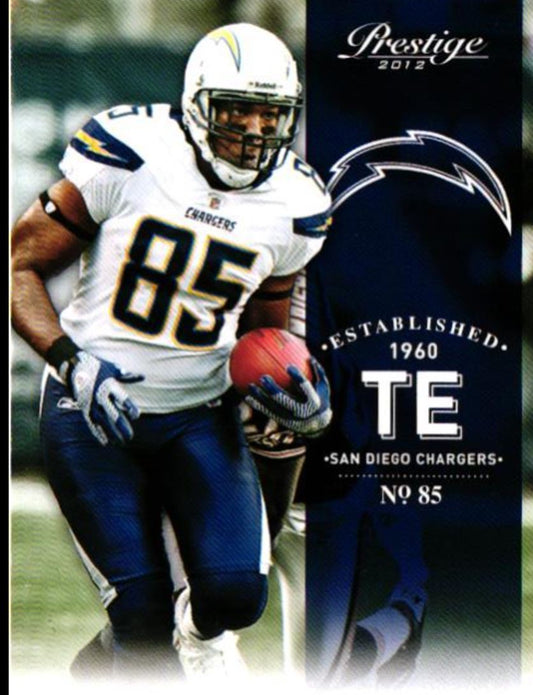 2012 Panini Prestige Antonio Gates