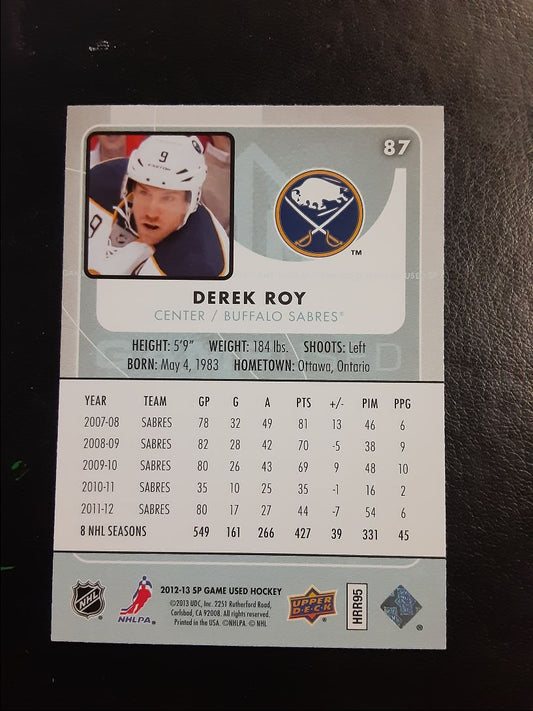 2012 SP Game Used Derek Roy