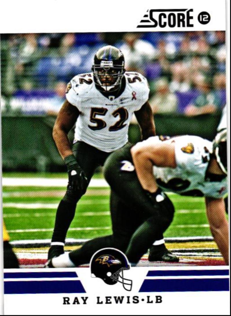 2012 Score Ray Lewis