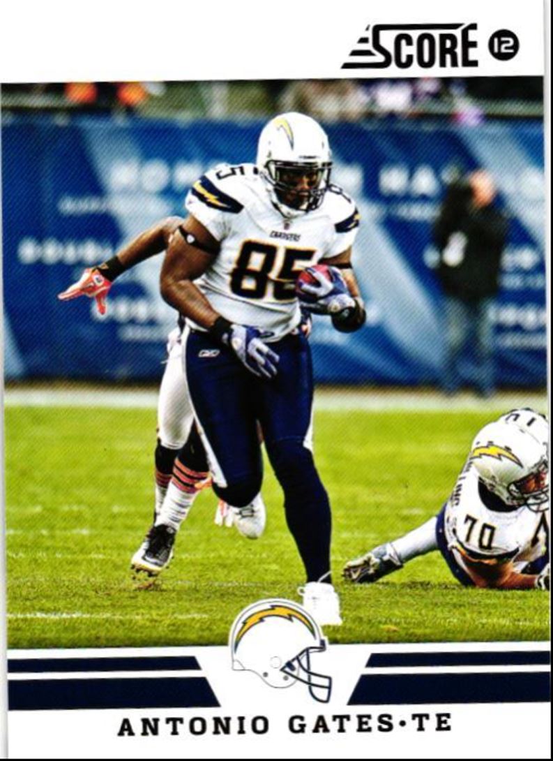 2012 Score Antonio Gates