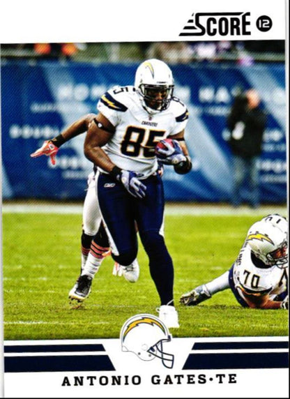 2012 Score Antonio Gates