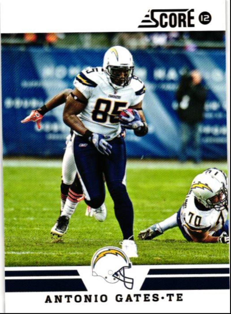 2012 Score Antonio Gates