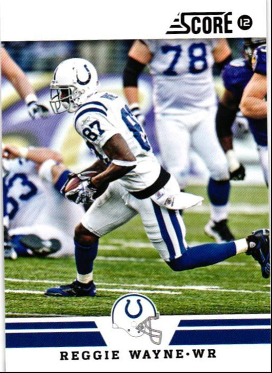 2012 Score Reggie Wayne