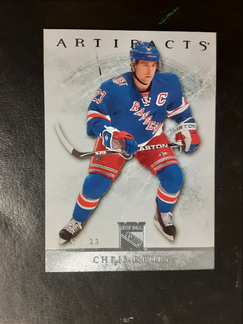 2012 Upper Deck Artifacts Chris Drury