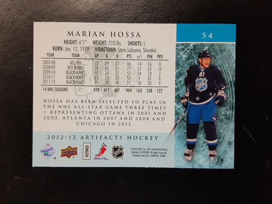 2012 Upper Deck Artifacts Marian Hossa