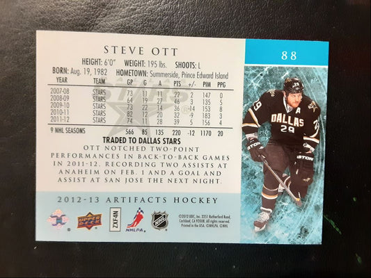 2012 Upper Deck Artifacts Steve Ott