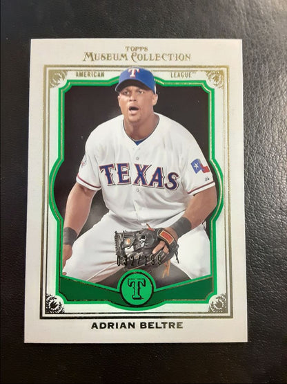 2013 Topps Museum Collection Green Adrian Beltre