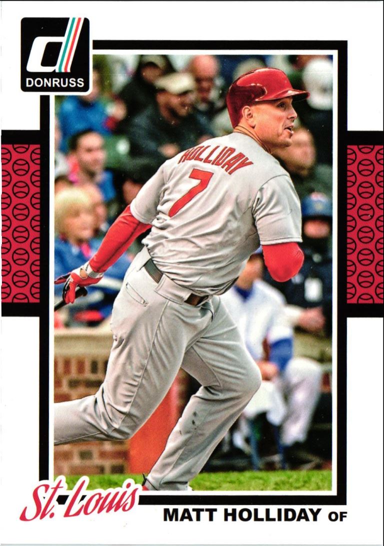 2014 Donruss Matt Holliday