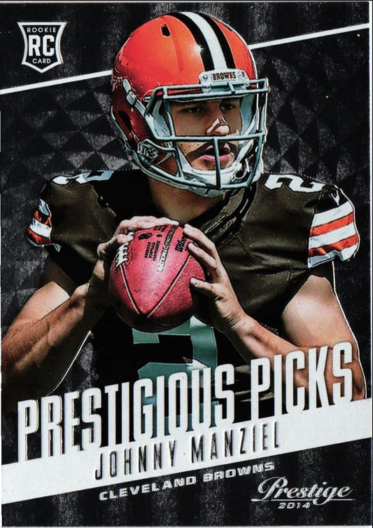 2014 Panini Prestige Prestigious Picks Johnny Manziel