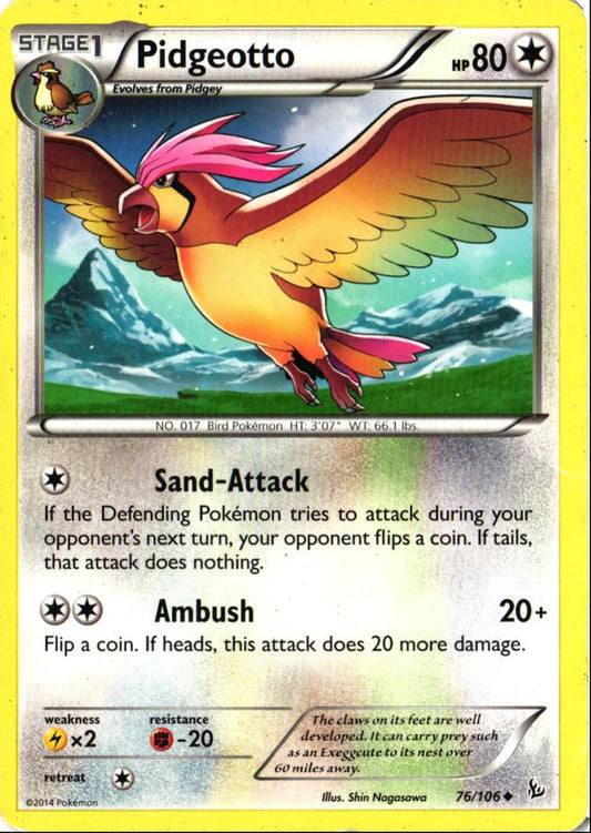 2014 XY - Flashfire Pidgeotto