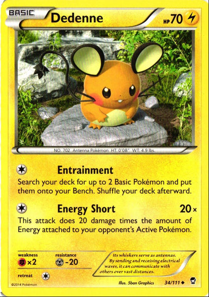 2014 XY - Furious Fists Dedenne