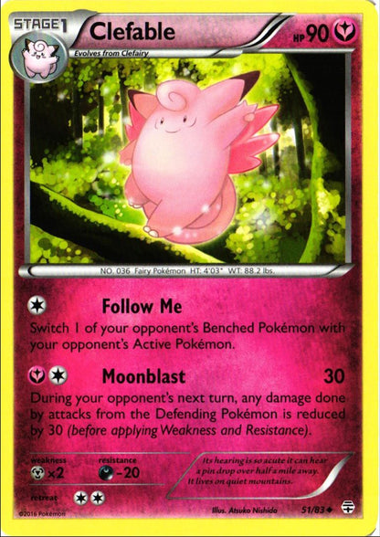 2014 XY - Furious Fists Clefable