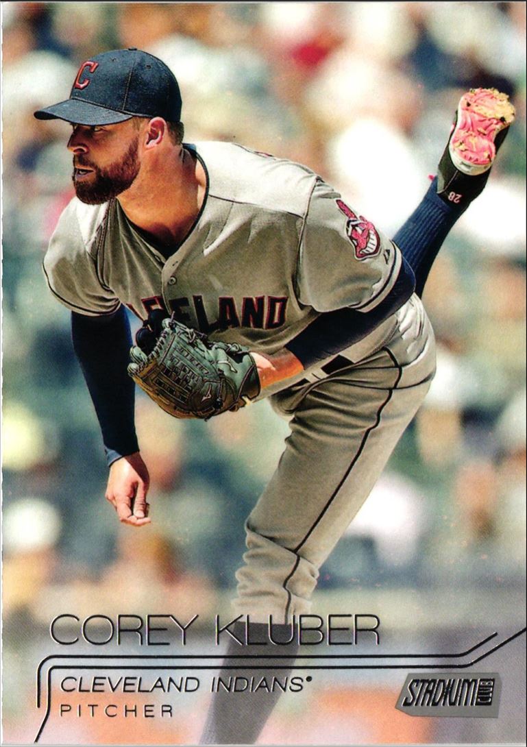 2015 Stadium Club Corey Kluber