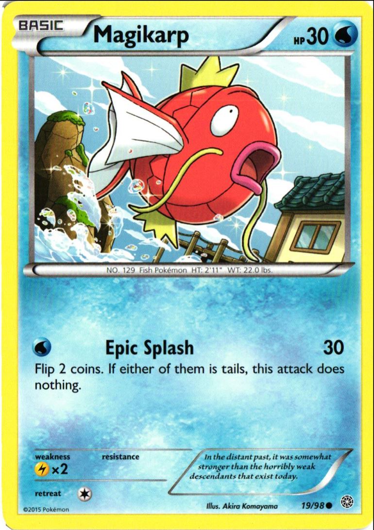 2015 XY Ancient Origins Magikarp