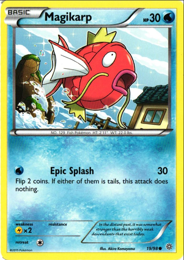 2015 XY Ancient Origins Magikarp