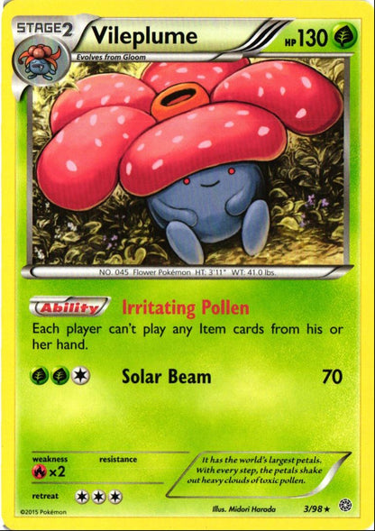 2015 XY - Ancient Origins Vileplume