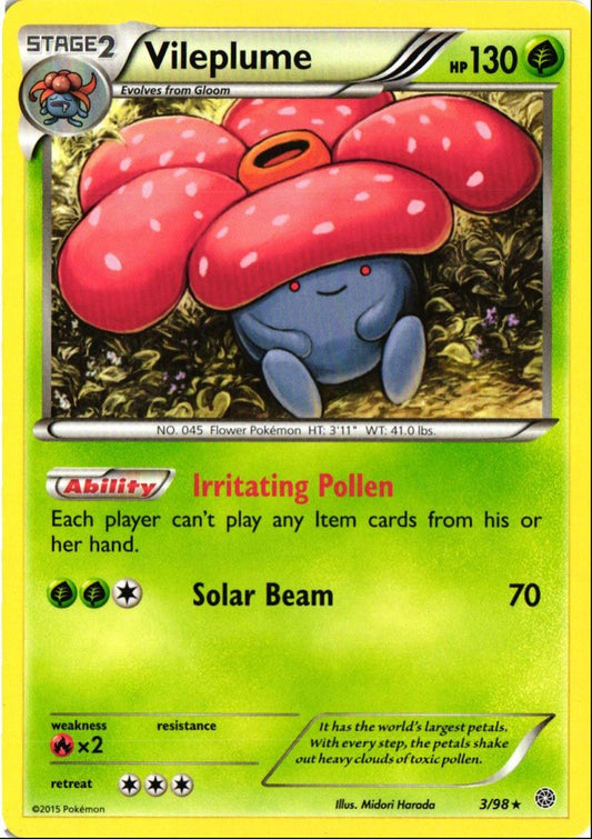 2015 XY - Ancient Origins Vileplume