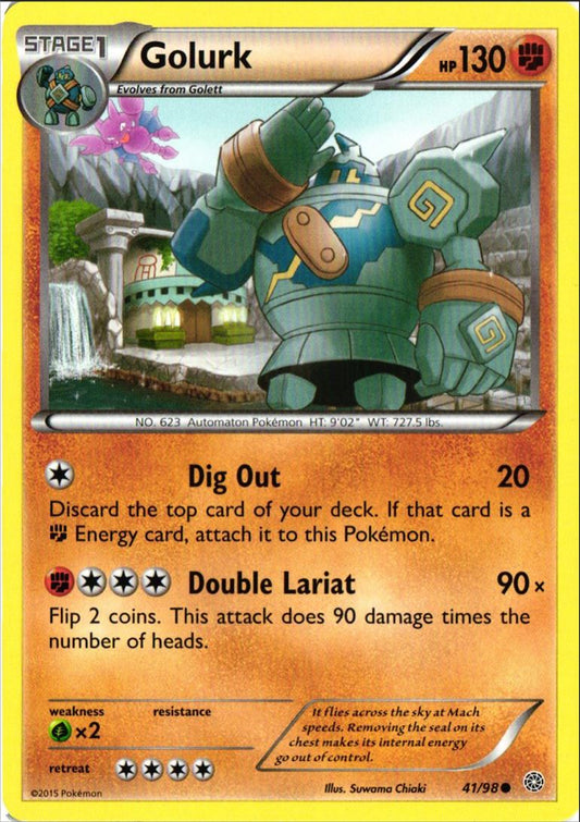 2015 XY - Ancient Origins Golurk