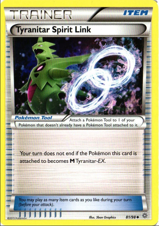 2015 XY - Ancient Origins Tyranitar Spirit Link