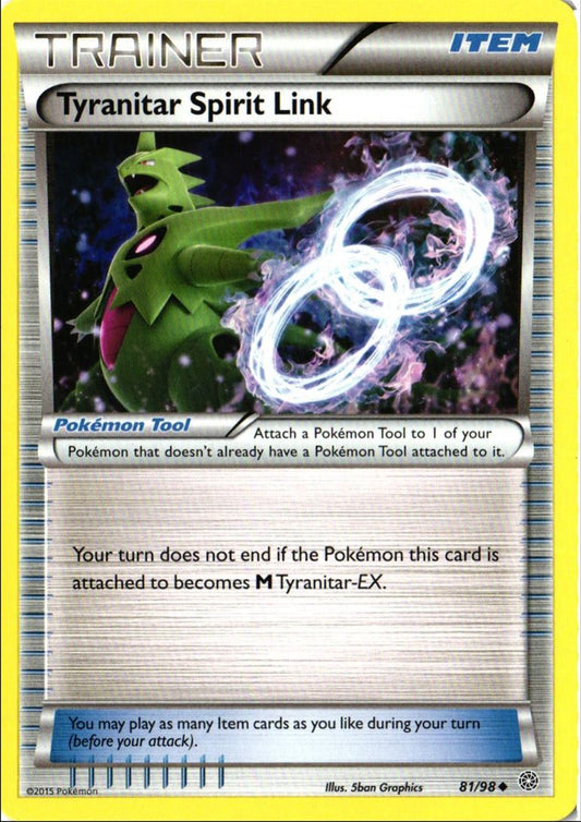 2015 XY - Ancient Origins Tyranitar Spirit Link