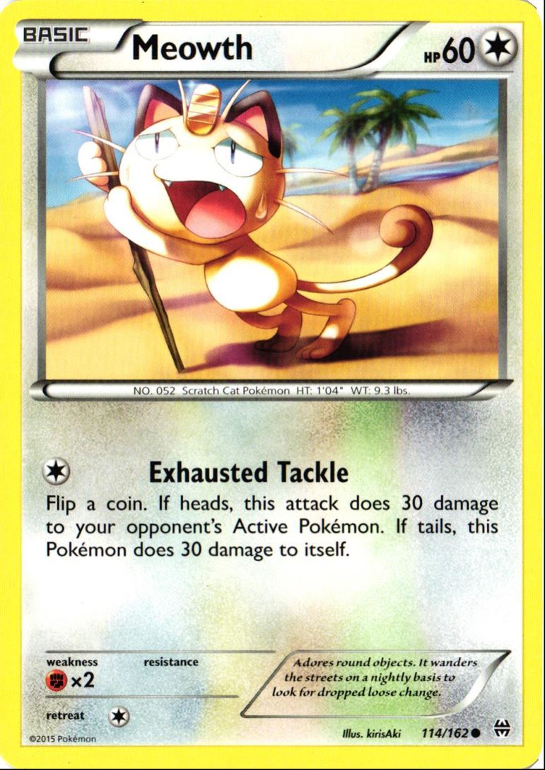 2015 XY - BREAKthrough Meowth