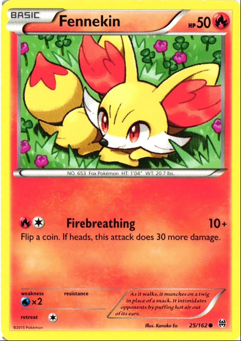 2015 XY - BREAKthrough Fennekin