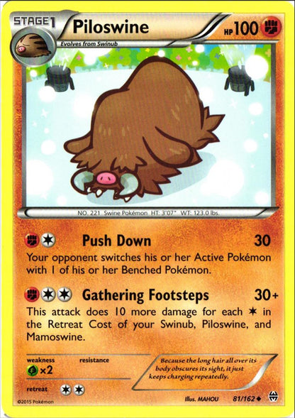 2015 XY - BREAKthrough Piloswine