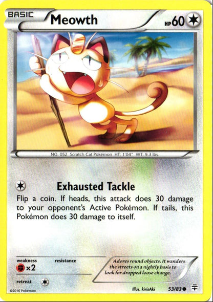 2015 XY - Generations Meowth