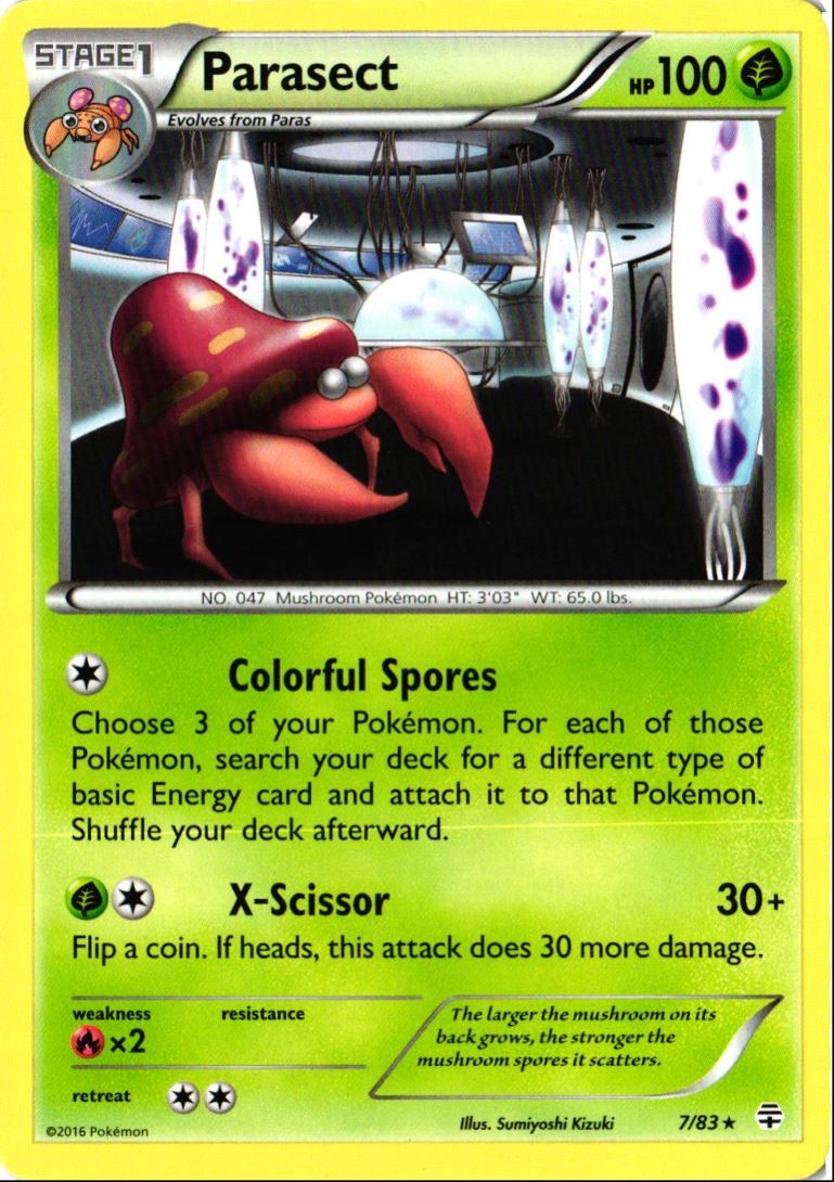 2015 XY - Generations Parasect