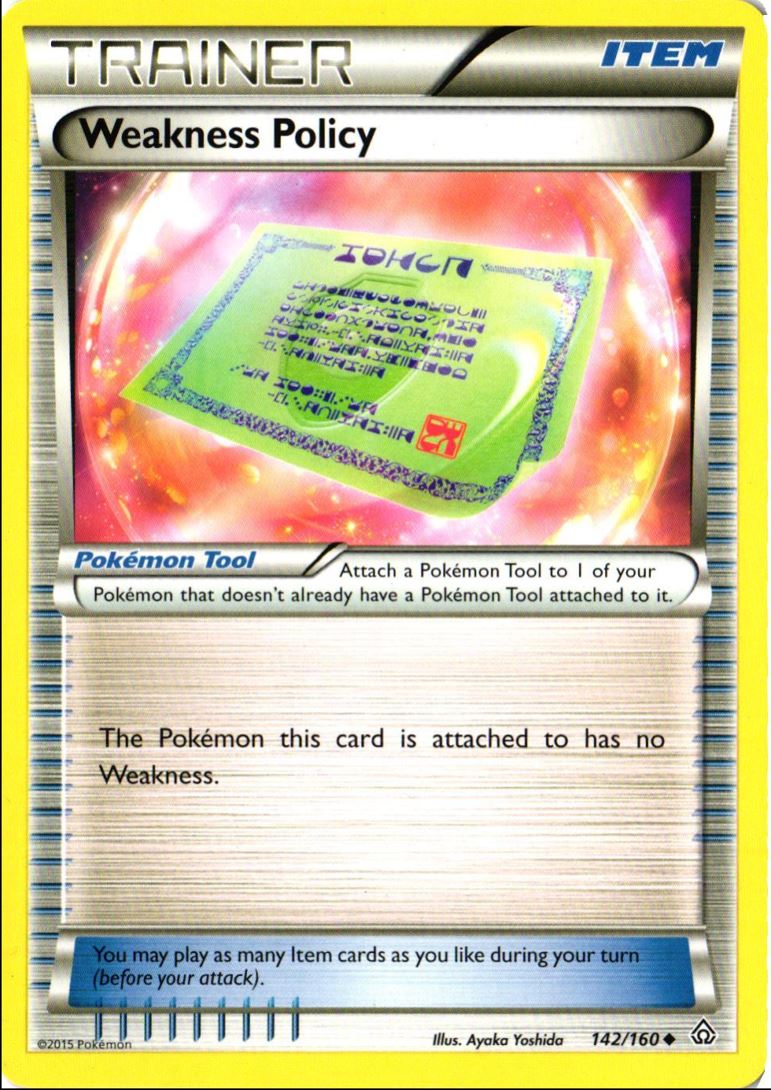 2015 XY - Primal Clash Weakness Policy