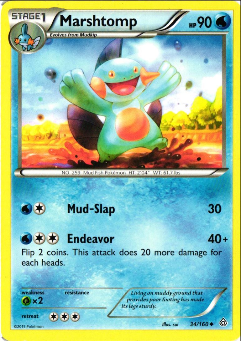 2015 XY - Primal Clash Marshtomp