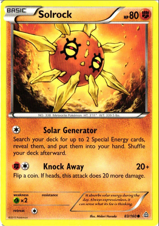 2015 XY - Primal Clash Solrock