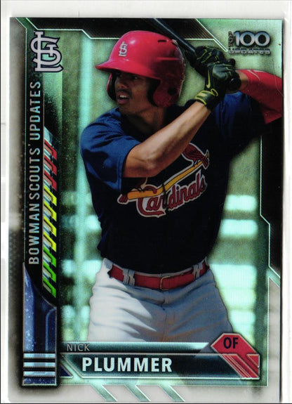 2016 Bowman Chrome Scouts Top 100 Updates Nick Plummer