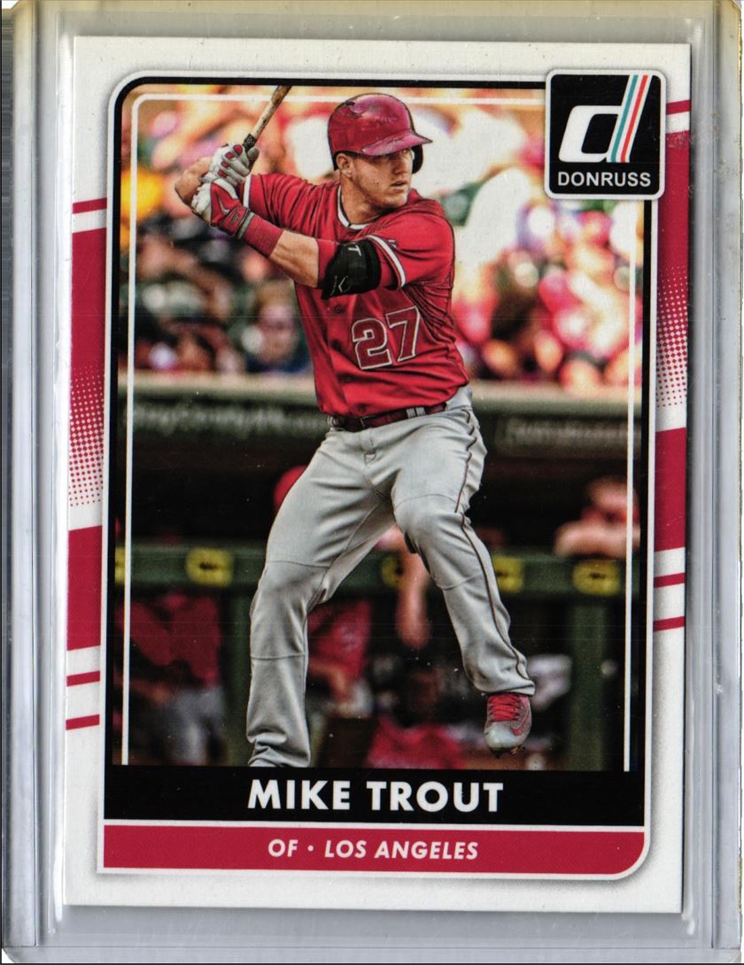 2016 Donruss Mike Trout