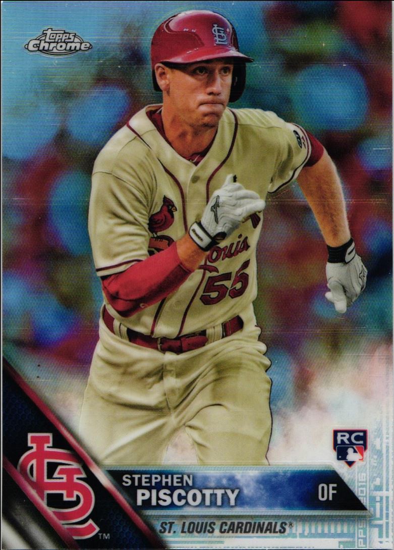 2016 Topps Chrome Refractor Stephen Piscotty