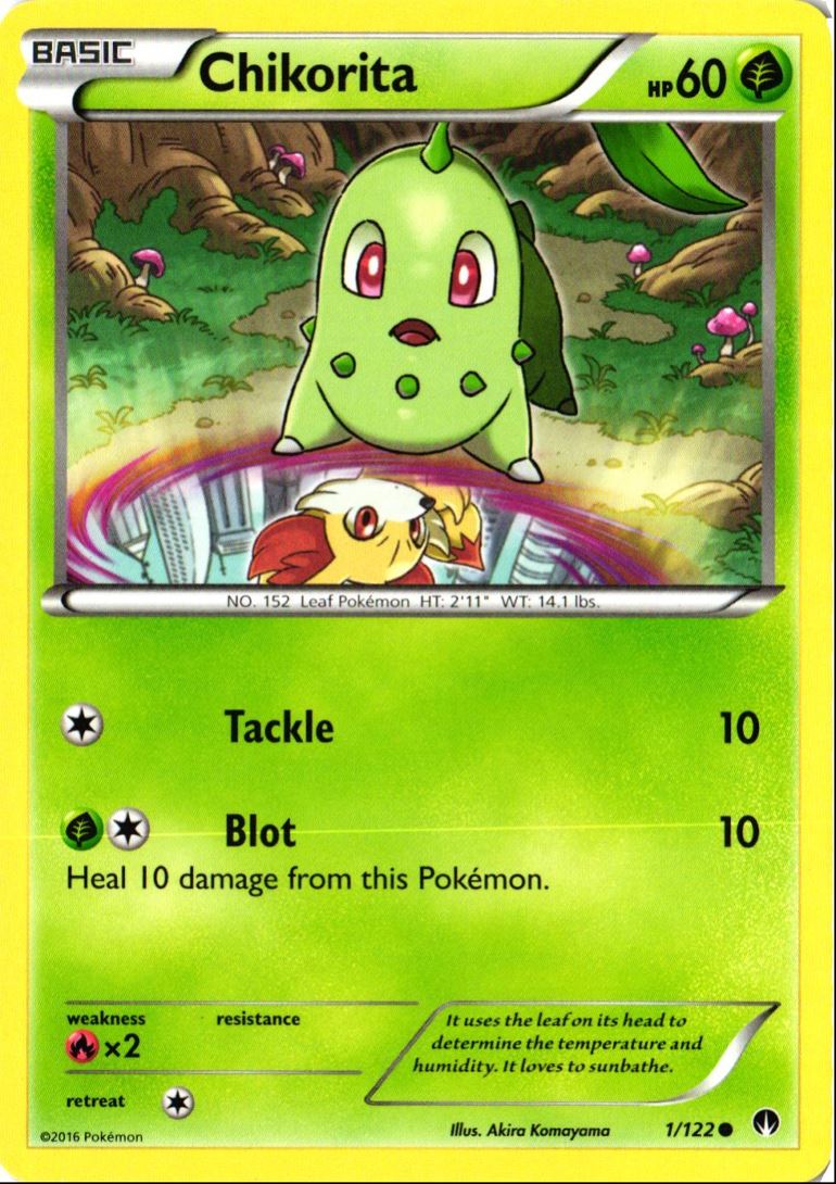 2016 XY - BREAKpoint Chikorita