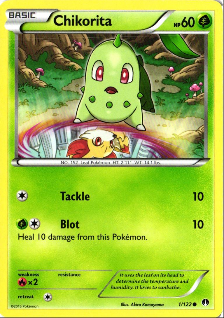 2016 XY - BREAKpoint Chikorita