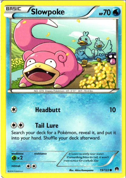 2016 XY - BREAKpoint Slowpoke