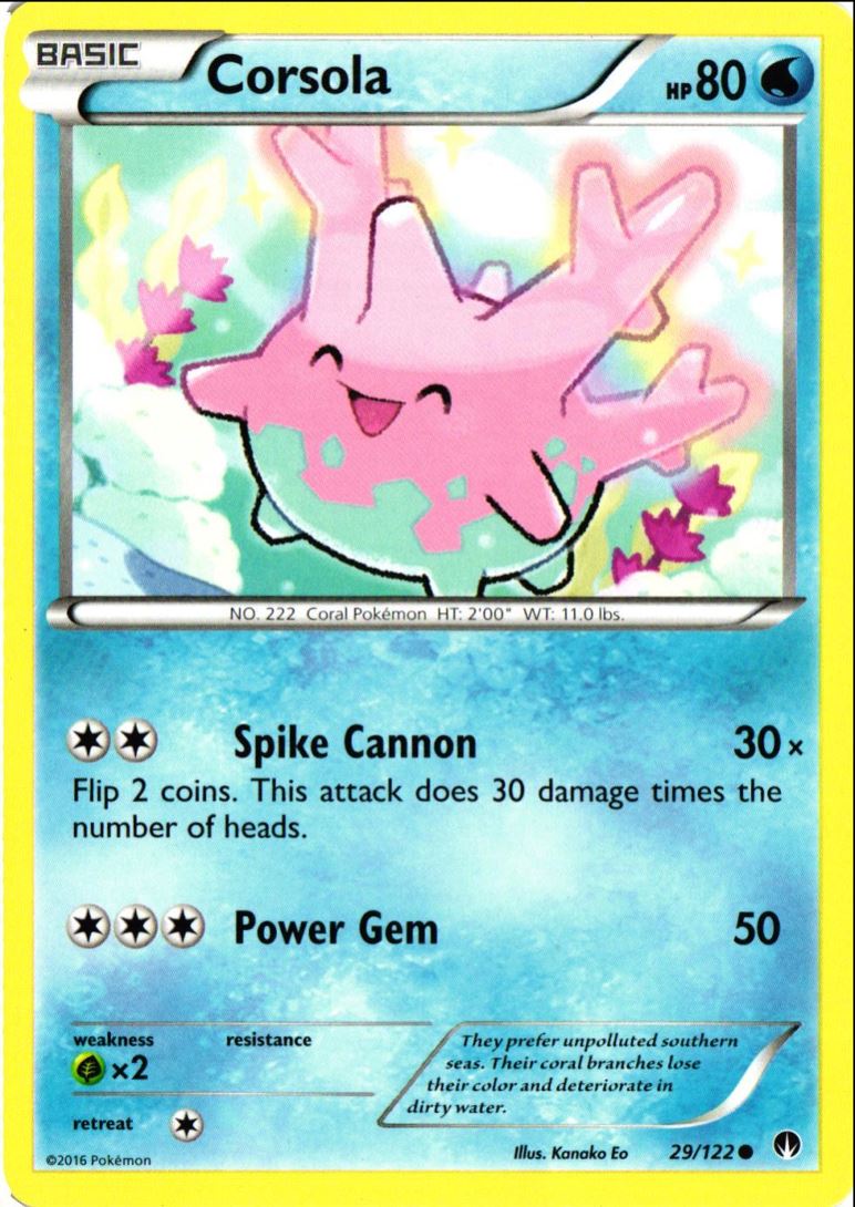 2016 XY - BREAKpoint Corsola