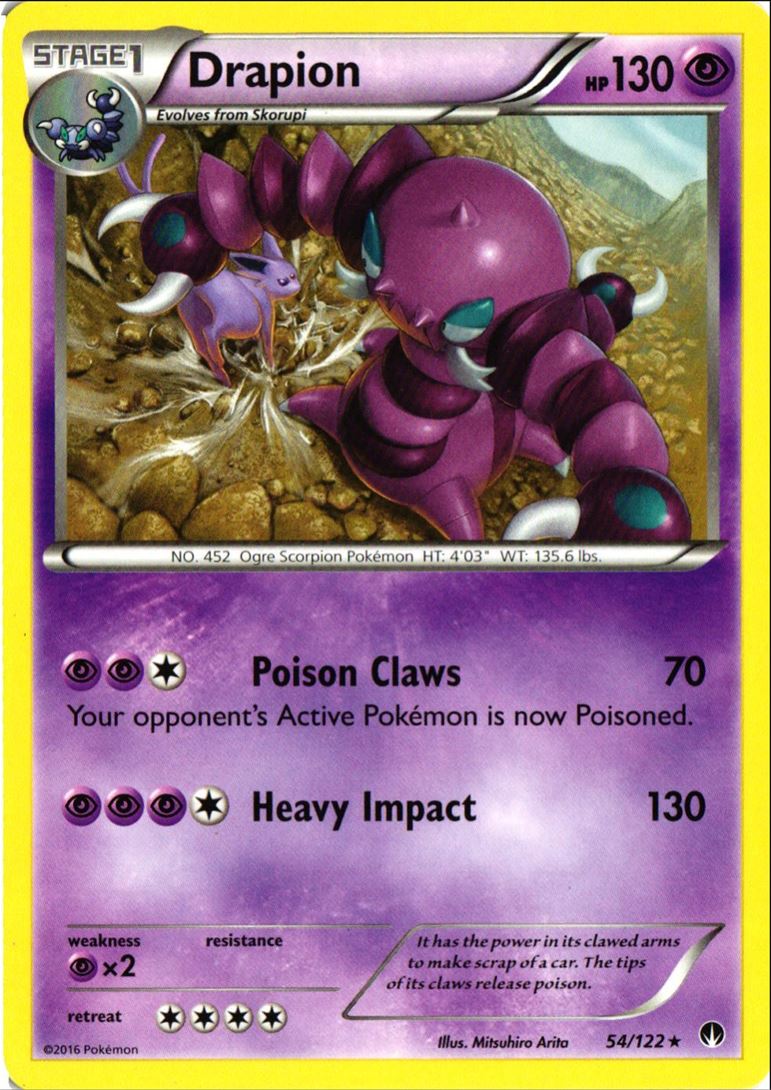 2016 XY - BREAKpoint Drapion