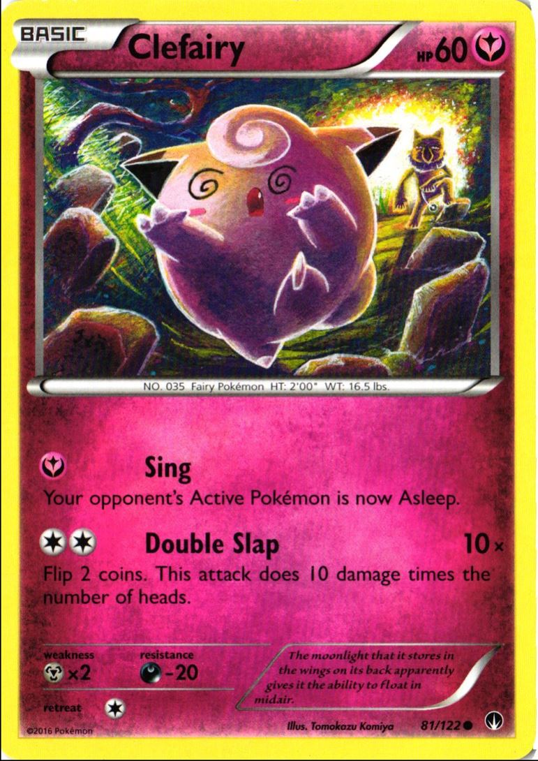 2016 XY - BREAKpoint Clefairy