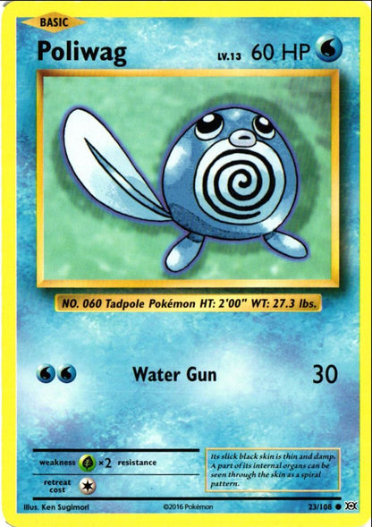 2016 XY - Evolutions Poliwag