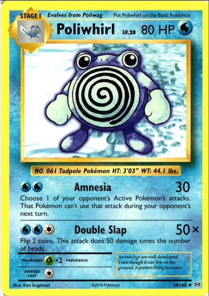 2016 XY - Evolutions Poliwhirl