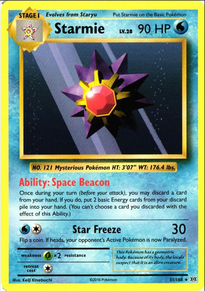 2016 XY - Evolutions Starmie