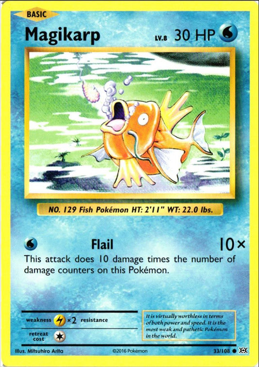 2016 XY - Evolutions Magikarp