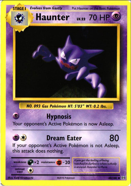 2016 XY - Evolutions Haunter