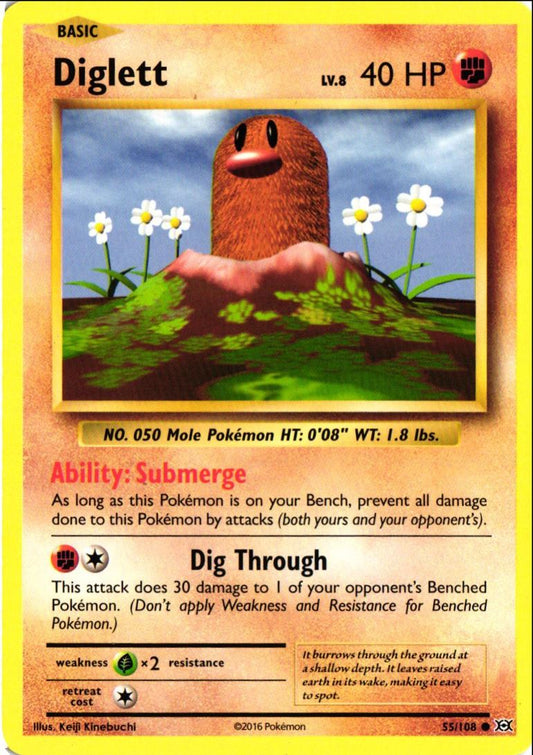 2016 XY - Evolutions Diglett