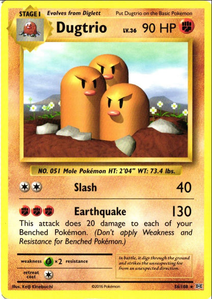 2016 XY - Evolutions Dugtrio