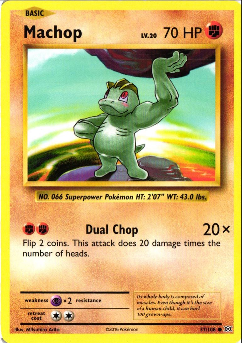 2016 XY - Evolutions Machop