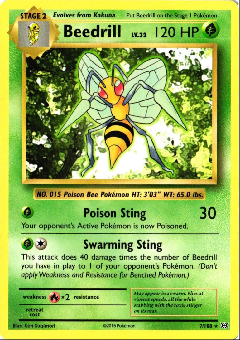 2016 XY - Evolutions Beedrill